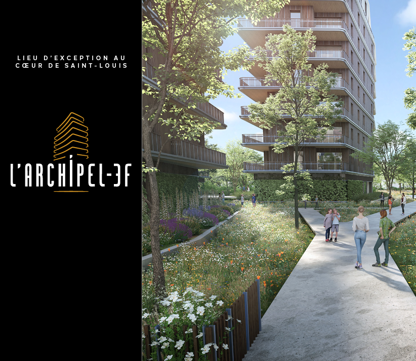 Découvrez L'Archipel 3F, le nouveau programme immobilier de Sérénité Résidences à Saint-Louis